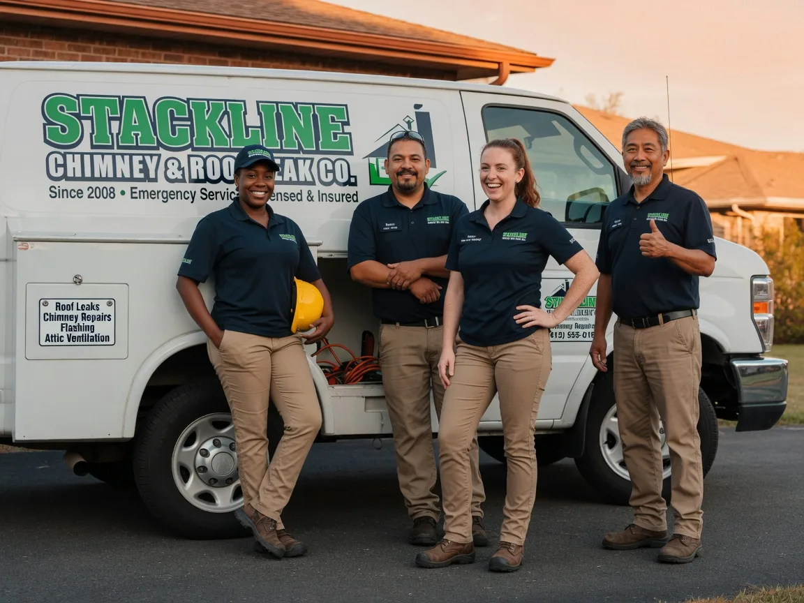 Chimney flashing repair company in Gladewater, TX